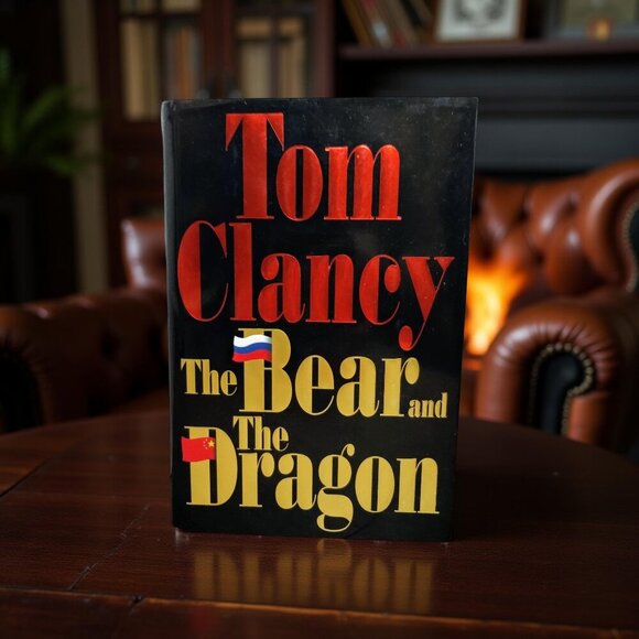 1st Print The Bear and the Dragon Tom Clancy First Edition Hardcover Book - Picture 1 of 6